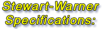 Stewart-Warner Specifications Pages